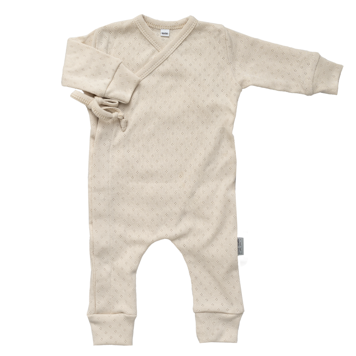 Boxpakje Met Strikje Pointelle - Sand