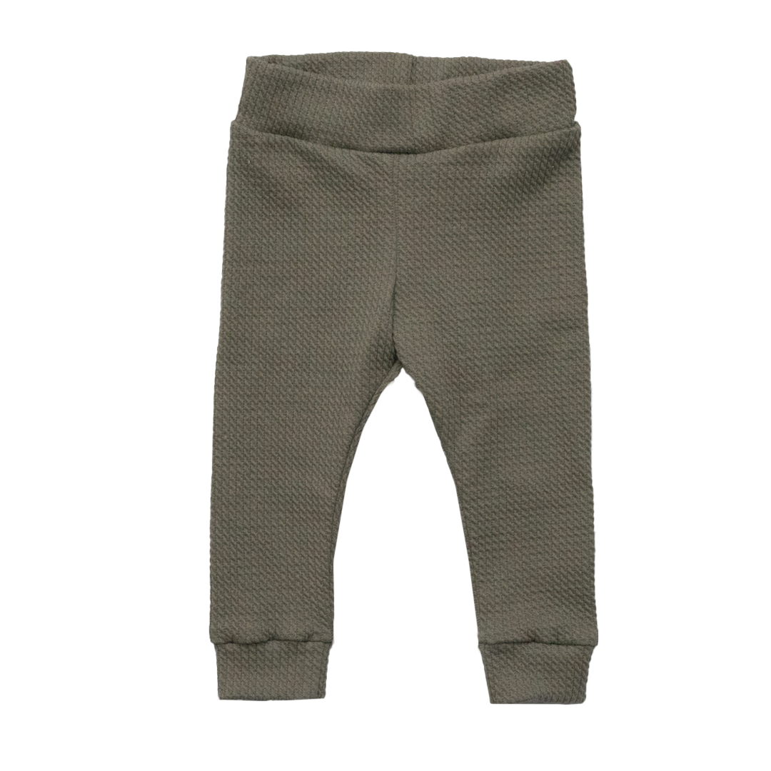 Legging Mini Cable - Olive Green