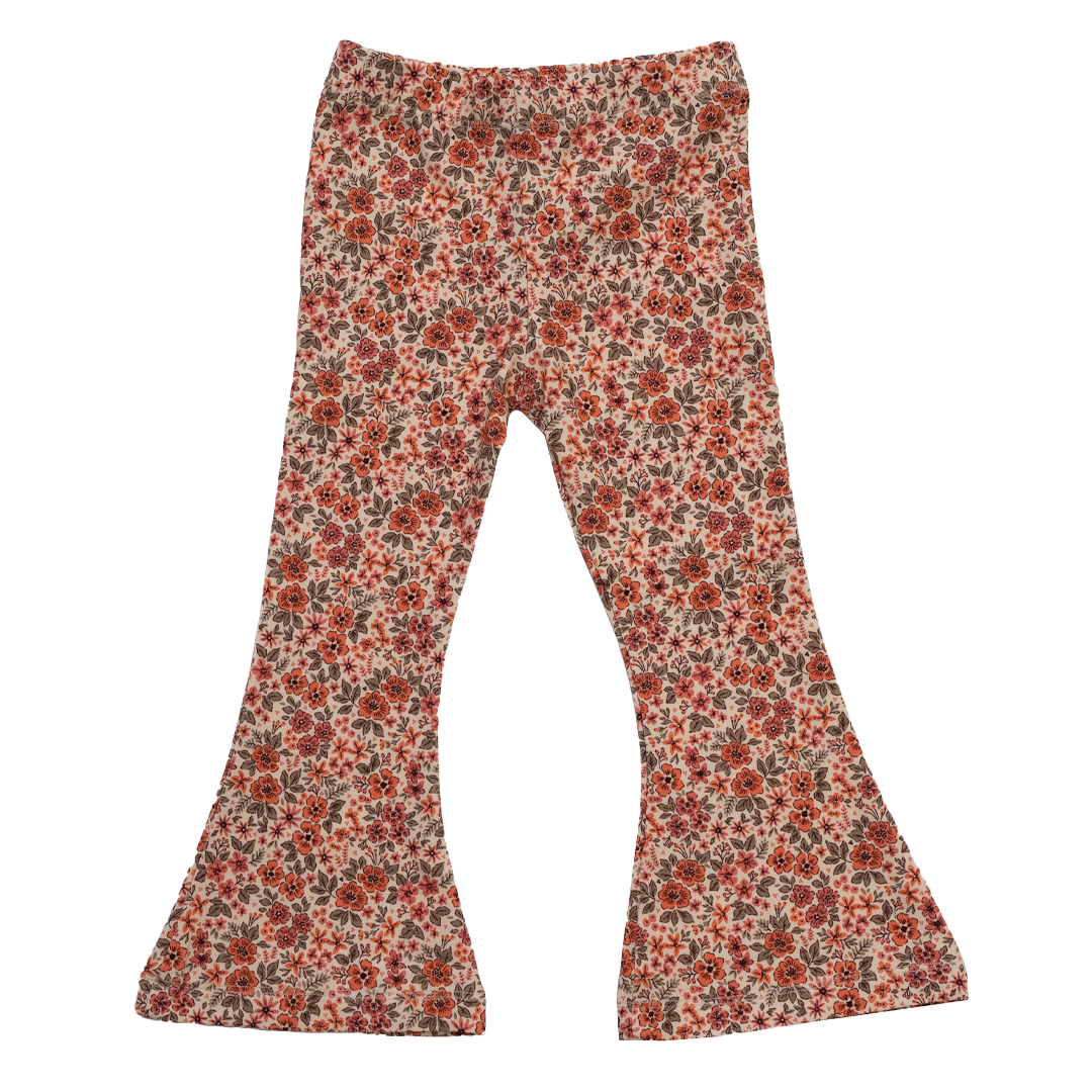 Flared Legging - Garden Flowers
