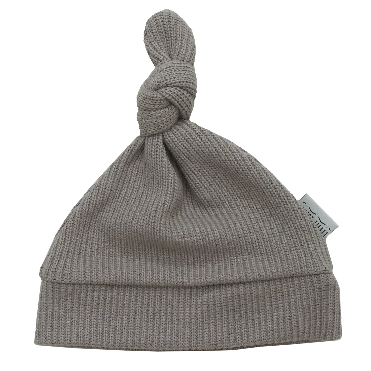 Knoopmuts Gebreid - Taupe