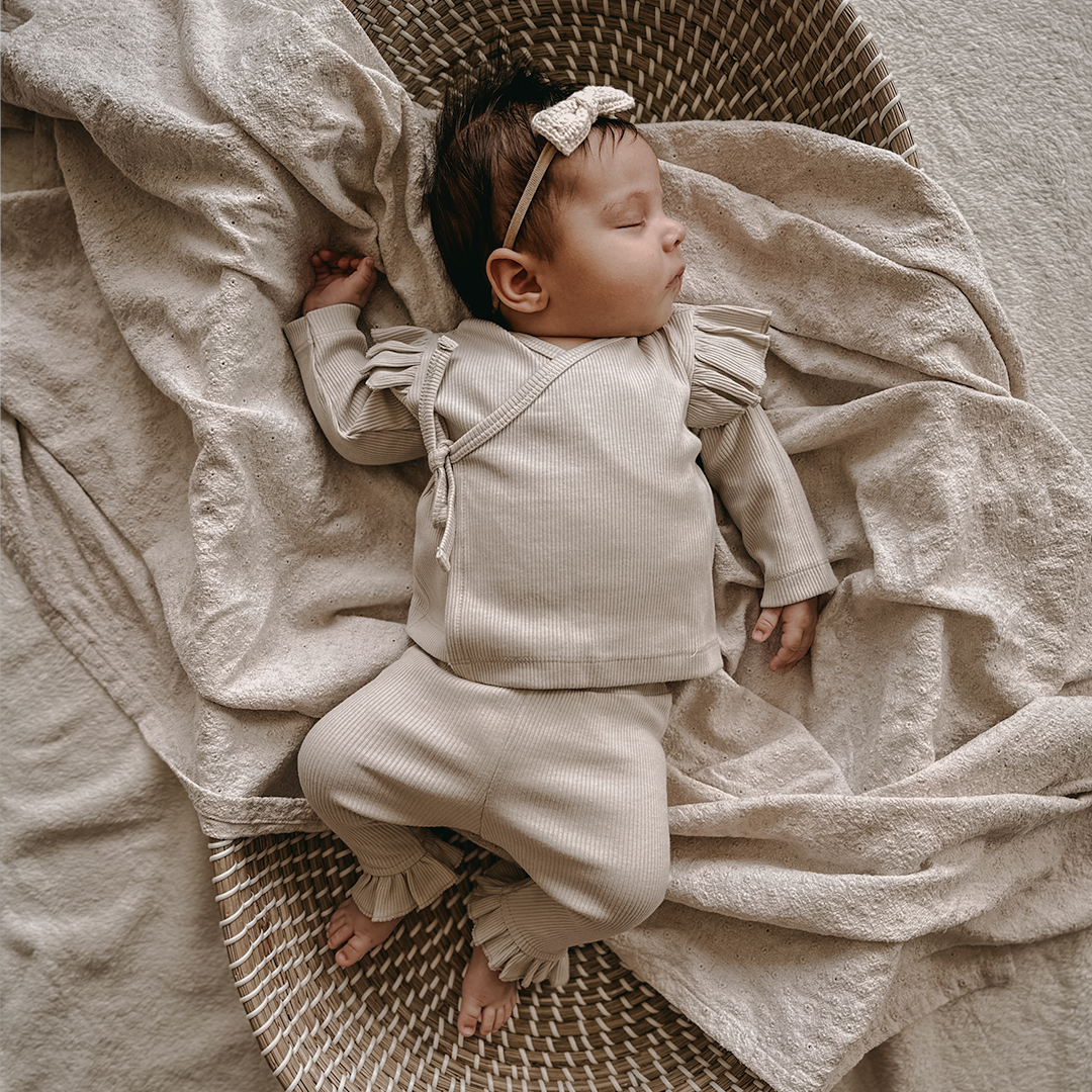 Legging Ruffle - Natural