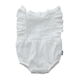 Bodysuit Ruffles - Embroidery Ecru