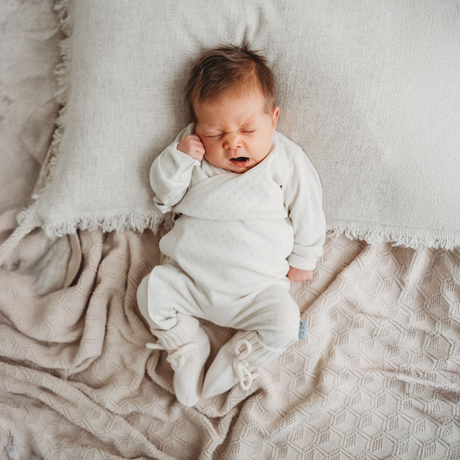 Boxpakje Met Strikje Pointelle - Sand