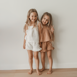 Top Embroidery - Peach