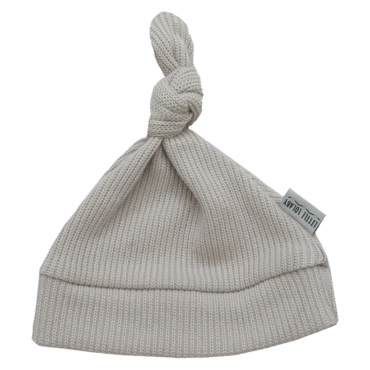 Knoopmuts Gebreid - Sand