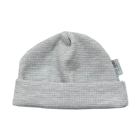 Knoopmuts Wafel - Grey Melange