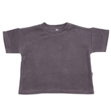 Oversized Shirt Badstof - Old Purple