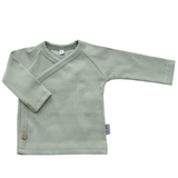 Overslagshirt Small Rib - Dusty Green