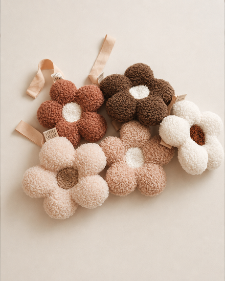 Speenknuffel Daisy - Cream Beige