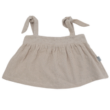 Top Embroidery - Sand